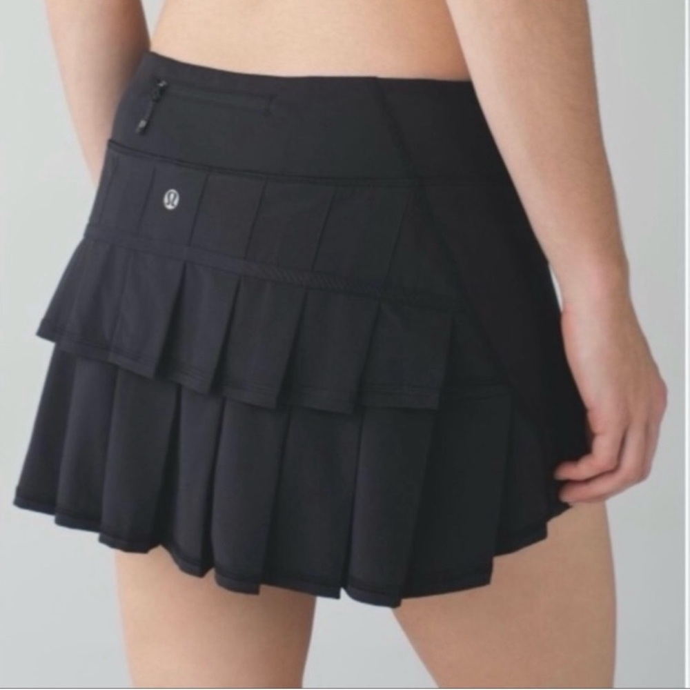 LULULEMON Run Pace Rival Setter Pleate Skort